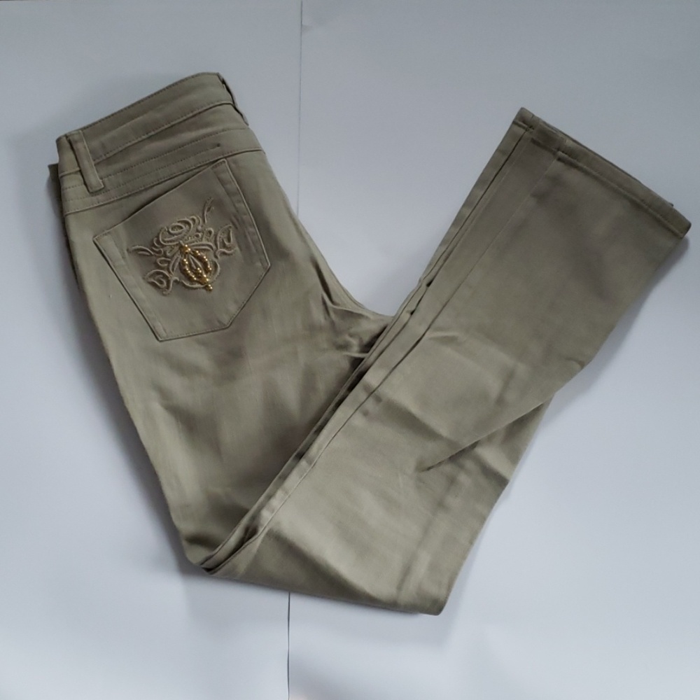 NWT Tan Jeans With Cute Back Pocket Design